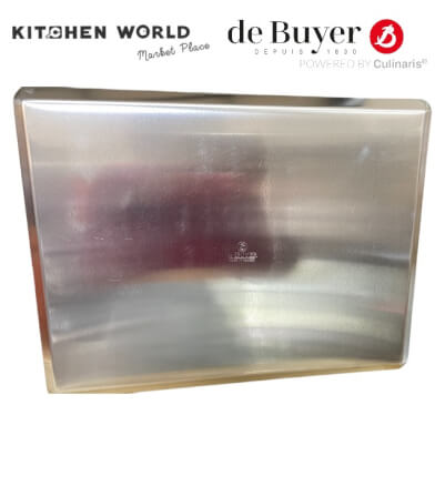ถาดอบขนมอลูมิเนียมขอบเฉียง DE BUYER BW1359-40 ขนาด 30X40 ซม._4